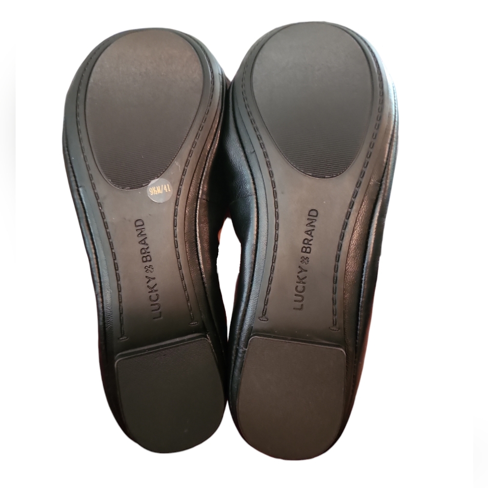 Lucky Brand Black Flats NWOB - Picture 5 of 9